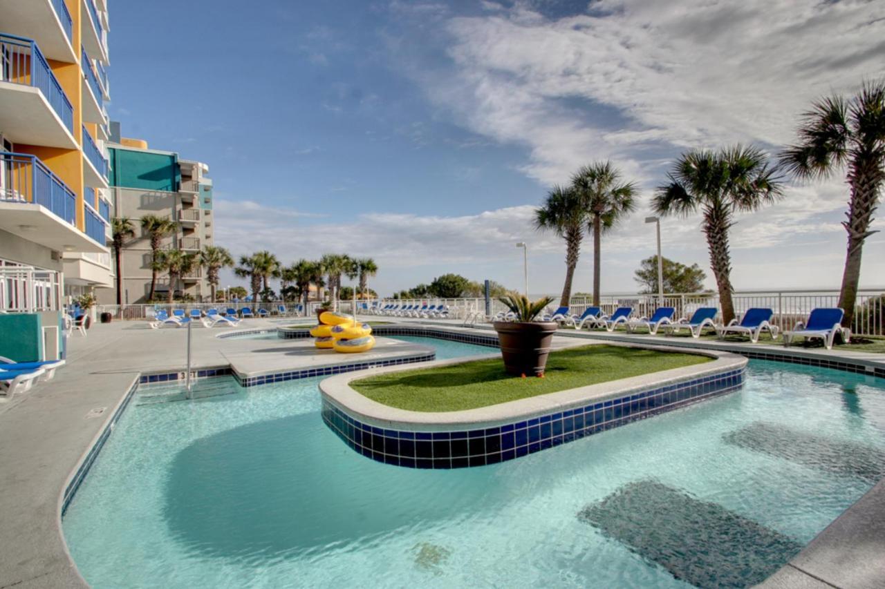 Beach-Side Condo W Pools Myrtle Beach Bagian luar foto