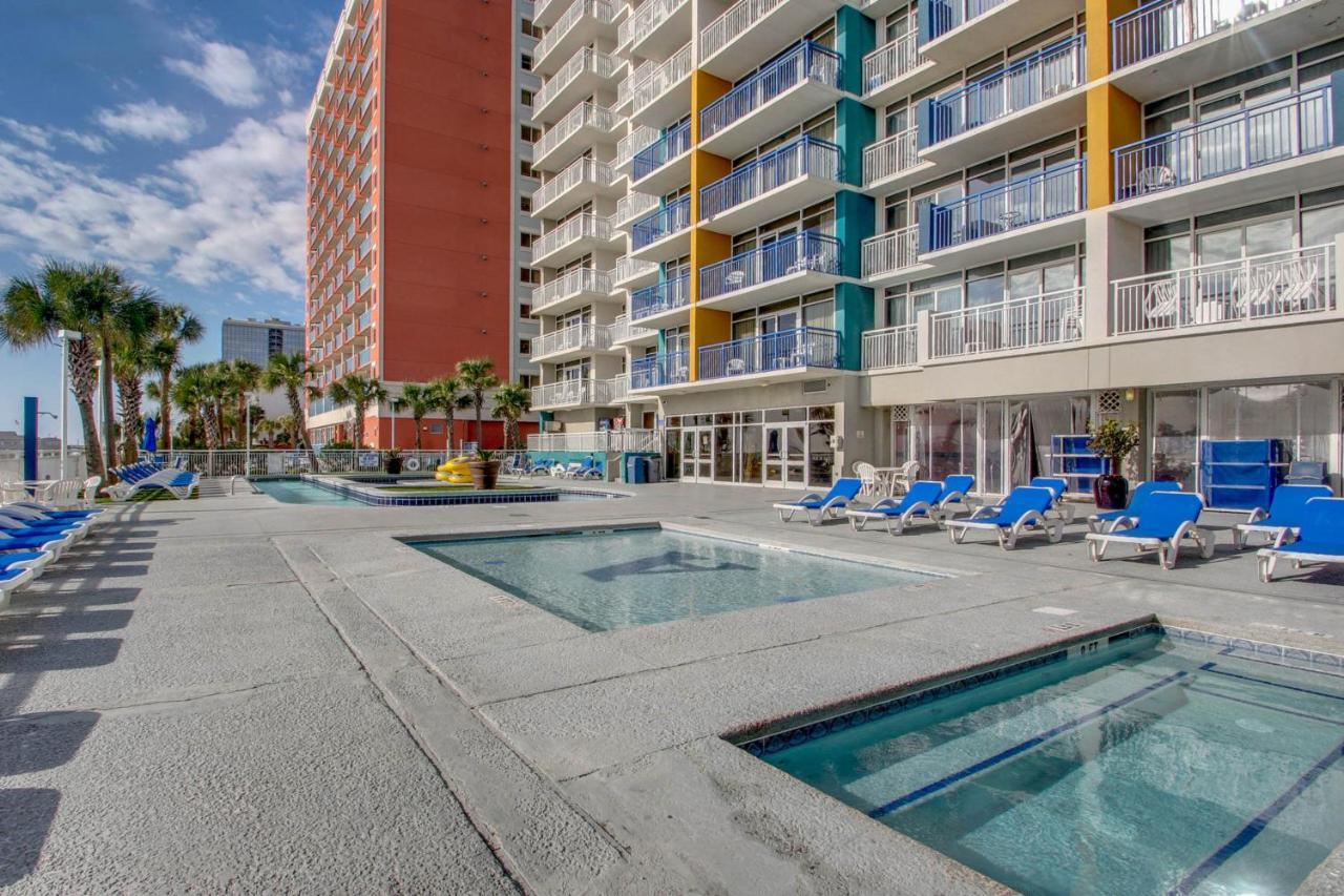 Beach-Side Condo W Pools Myrtle Beach Bagian luar foto