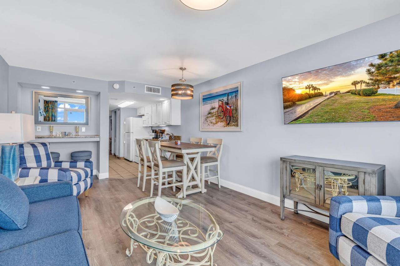 Beach-Side Condo W Pools Myrtle Beach Bagian luar foto